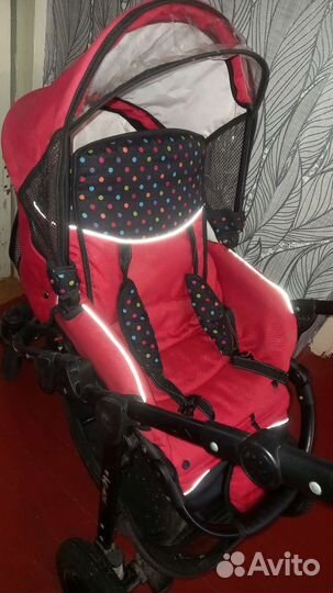 Коляска трансформер 3 в 1 бу