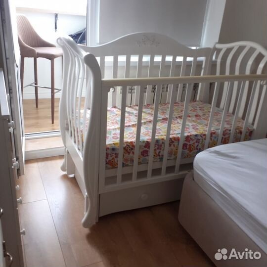 Детская кроватка можга красная звезда