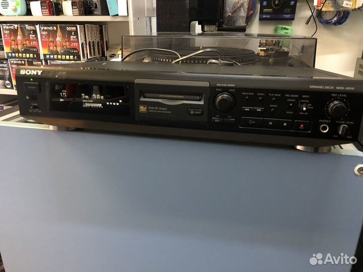 Sony MDS-JB920 / MDS-JE510 minidisc deck