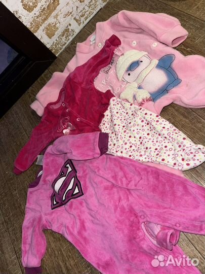 Пакет вещей для новорожденного