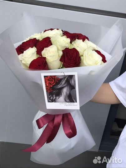 Роза Кения Букет из роз Доставка Цветы