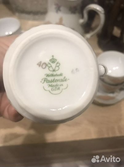 Кофейный сервиз 70 х гдр Редкий эксклюзив