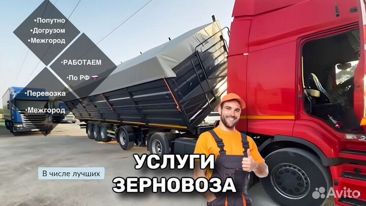 Грузоперевозки зерновоз