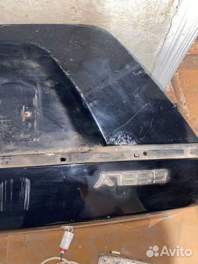 Крышка багажника geely emgrand ec7