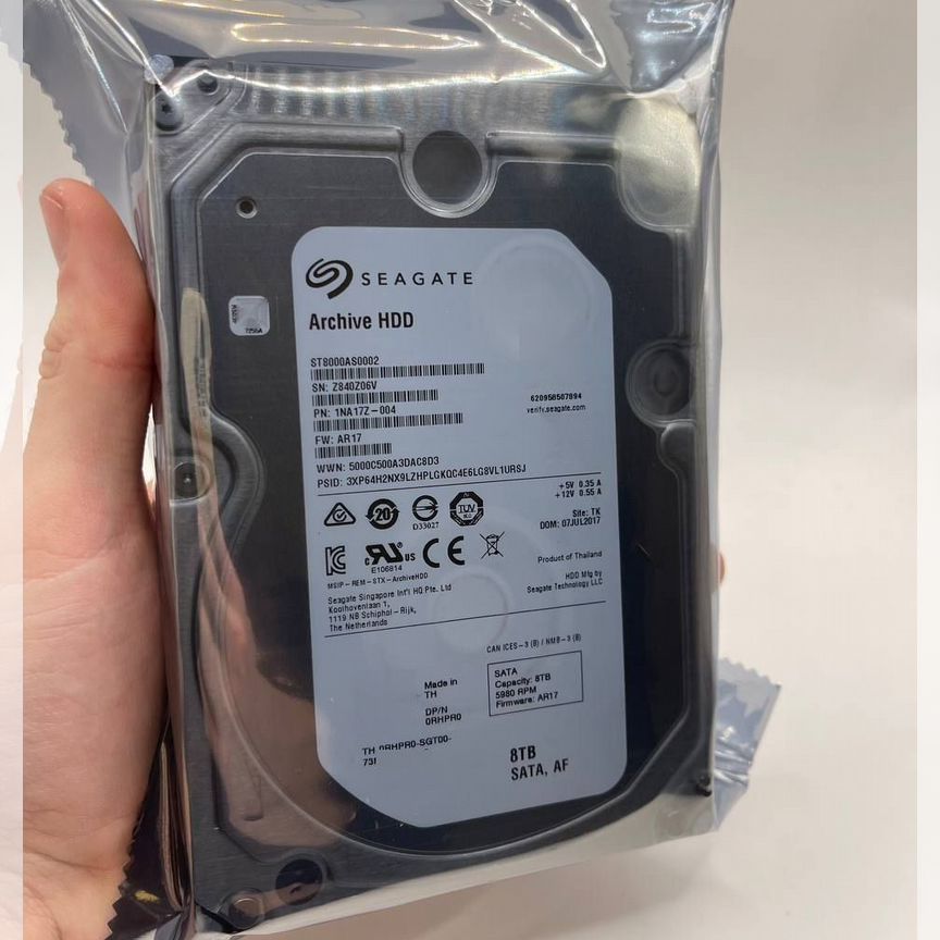 [ST8000AS0002] 8тб Seagate Archive