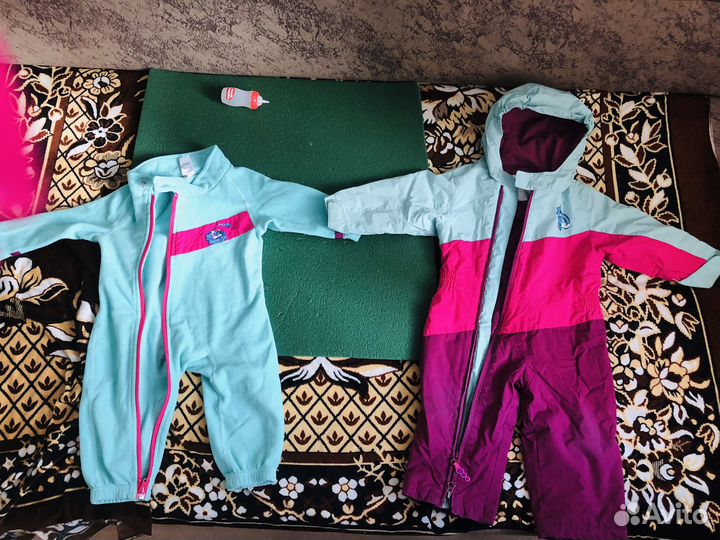 Комбинезон зимний для девочки
