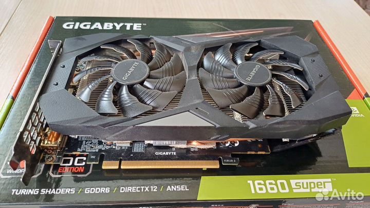 Видеокарта gtx 1660 super 6gb