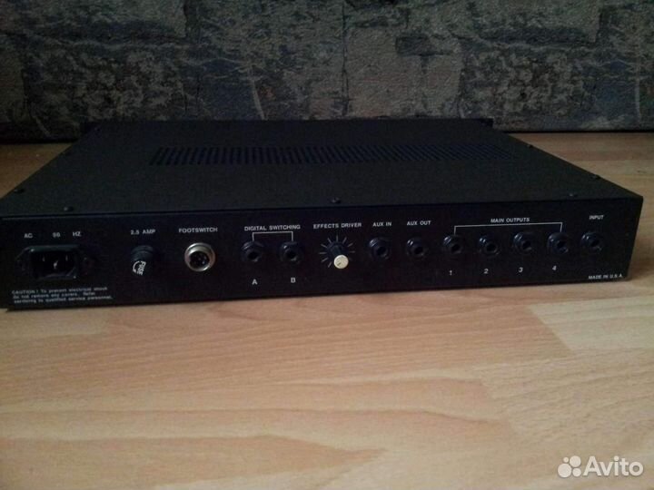 Ламповый гитарный преамп Kasha rockmod II