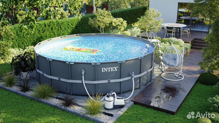 Каркасный бассейн Intex 26330 549x132