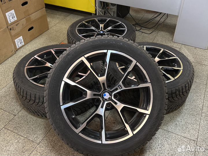 Колеса в сборе зимние R18 на BMW 5 g30