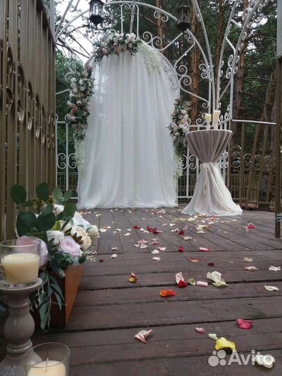 Аренда свадебного декора