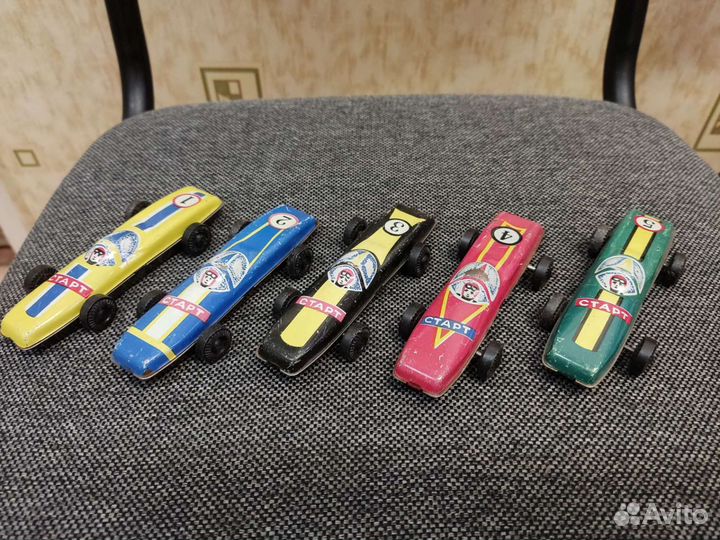 Жестяные машинки СССР старт