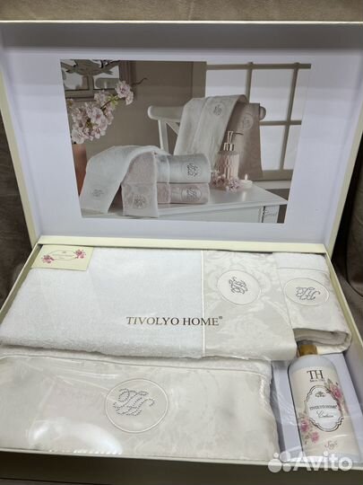 Набор махровых полотенец (3 шт) Tivolyo Home