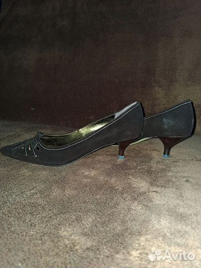 Туфли женские 39 размер натуральная замша