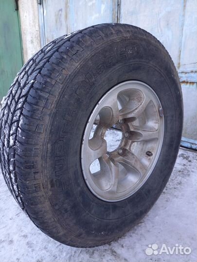 Колесо запаска Mitsubishi Pajero 265/70R15 Yokoham