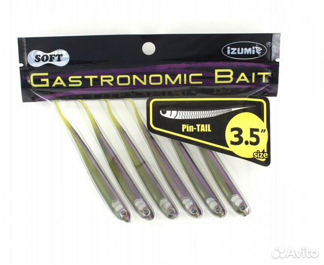 Мягкая приманка izumi PinTail 90 (6 шт)