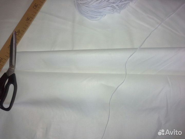 Ткань бязь белая премиум