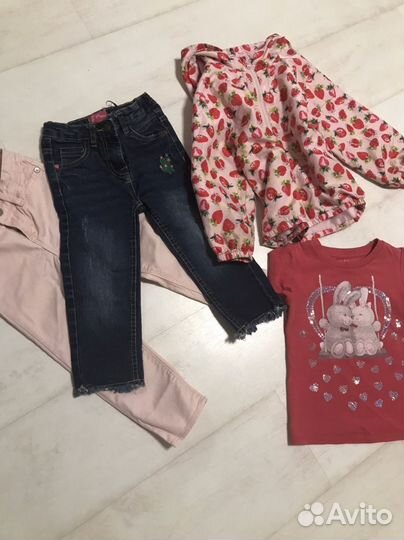Детские вещи пакетом 86-104