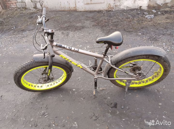 Велосипед фэтбайк rush