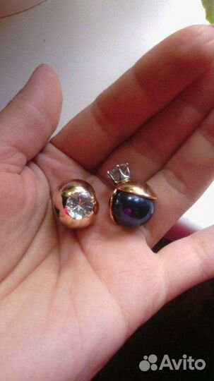 Серьги пусеты