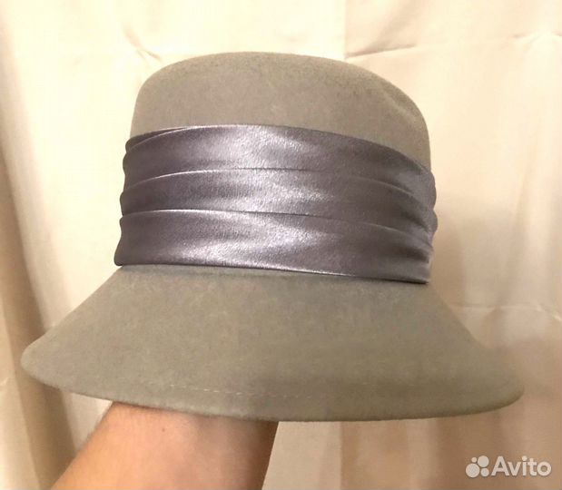 Шляпка женская фетровая