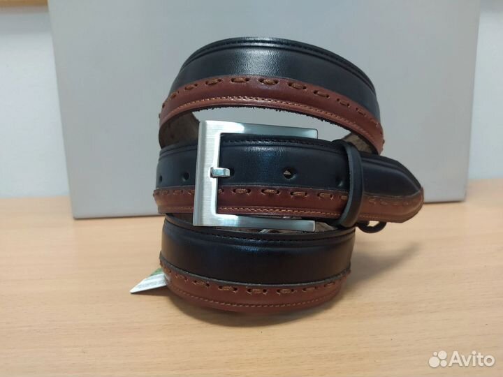 Мужской кожаный ремень. Новый