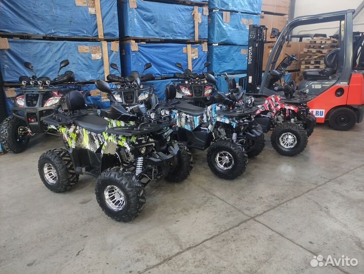 Квадроцикл Motoland Wild 125 (Blue)