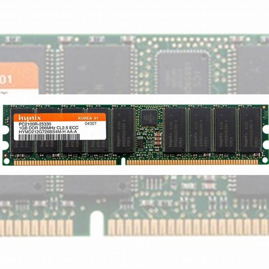 [HYMD212G726BS4M-H] Оперативная Память Hynix 1gb Hymd212g726bs4m-H