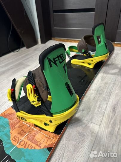 Сноуборд Flow ERA 155w + Burton Infidel