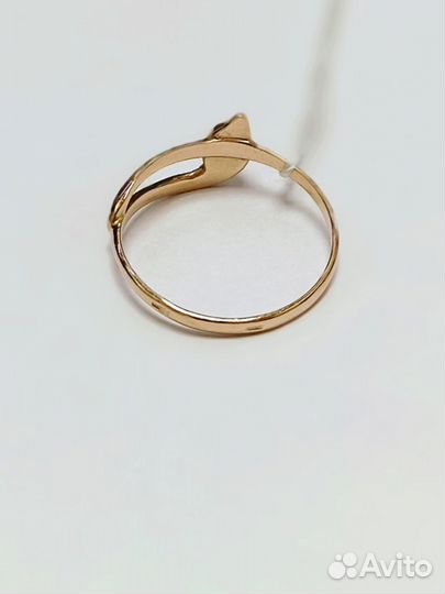 Золотое кольцо 585 пробы 18,5 размер