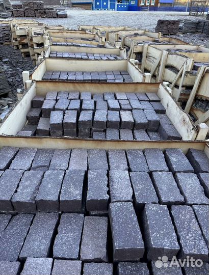 Брусчатка колотая от 100 м2