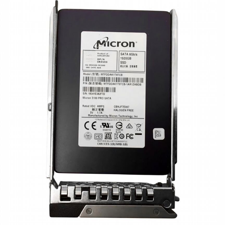 [R4V09] Жесткий Диск Dell 1.92tb Sata3 2,5" Ssd R4v09