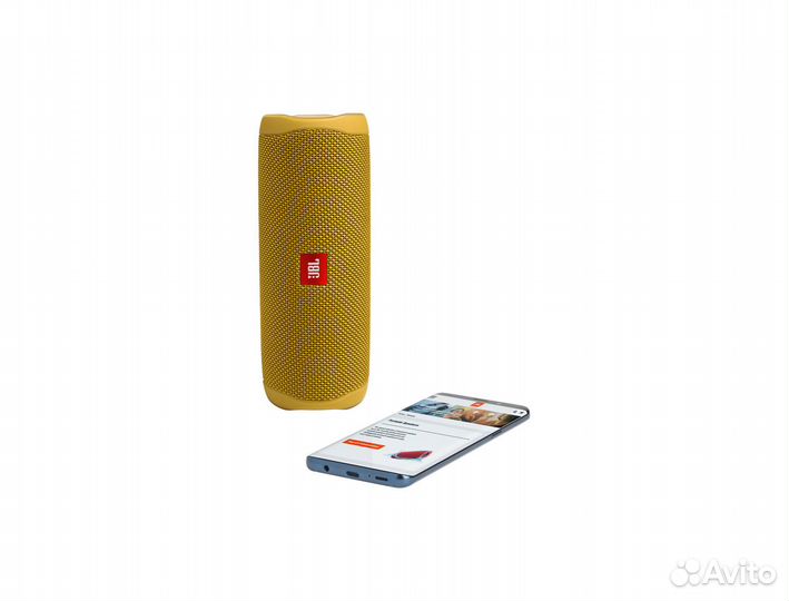 Портативная акустика JBL Flip 5 20 Вт желтый