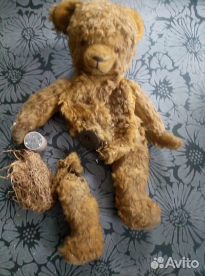 Большой плюшевый мишка гдр