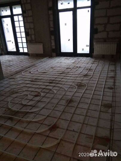 Теплый пол,отопление,вода,канализация