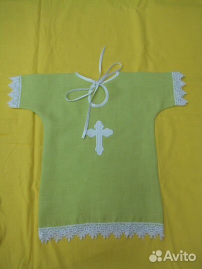 Крестильный комплект ручной работы, новый