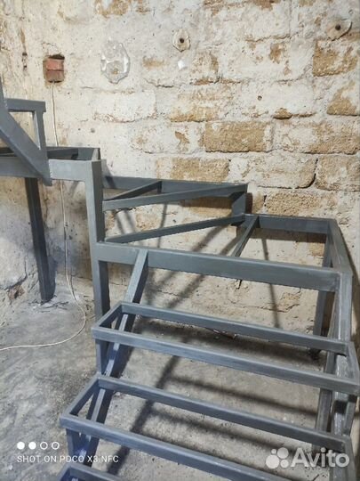 Изготовление металлических лестниц