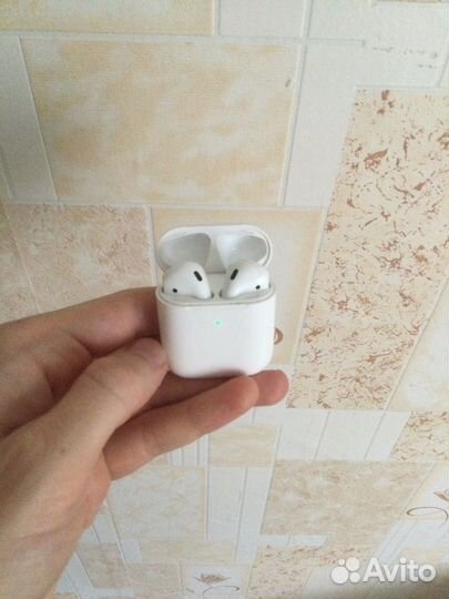 Apple airpods 2 поколения, оригинальные, Ростест