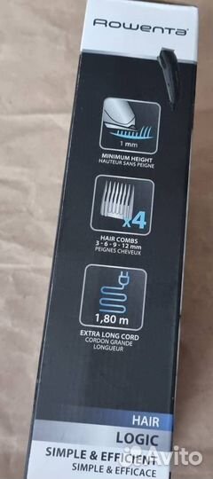 Машинка для стрижки Rowenta Logic TN1700 новая