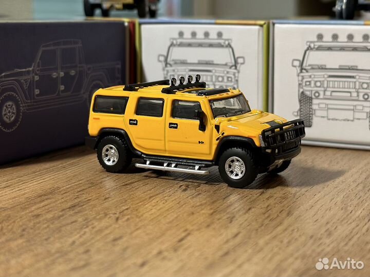 1:64 Модели Hummer H2 и Jeep Gladiator Rubicon