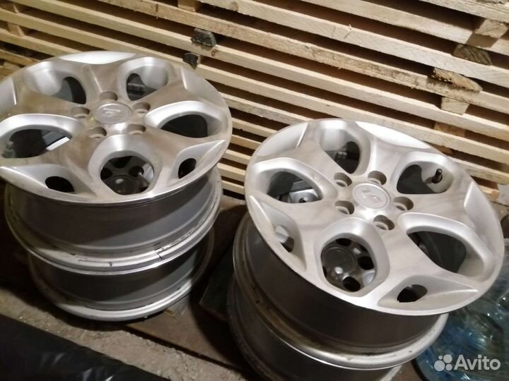 Литые диски ford focus 2, диаметр 15