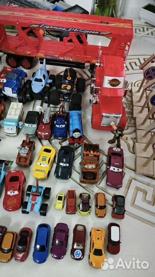 Машинки тачки mattel