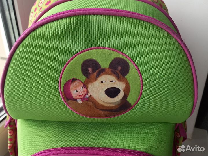 Рюкзак для девочки Маша и Медведь