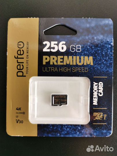 Карта памяти micro sd 256 gb Perfeo