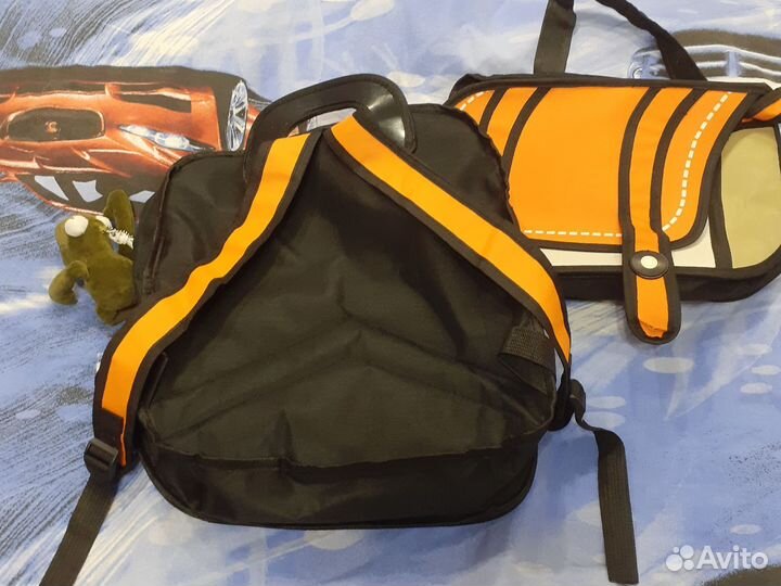 Новый рюкзак и сумка мультяшные