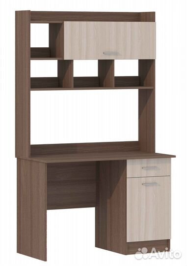 Письменный стол пкс-2 Шимо тёмный/шимо светлый