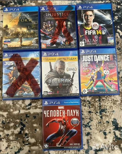 Игры не тронутые Sony PS4