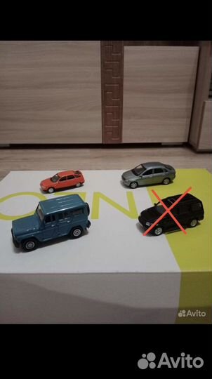 Модели автомобилей. 1:72