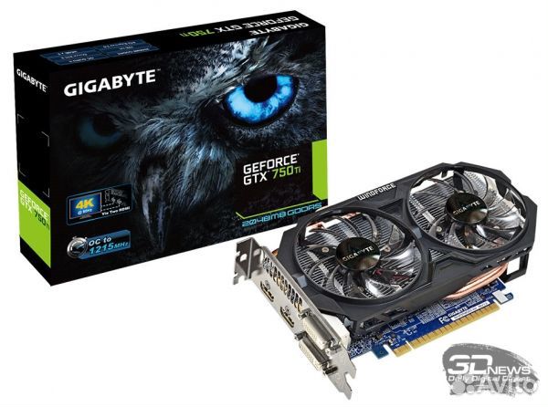 Видеокарта gtx 750 ti
