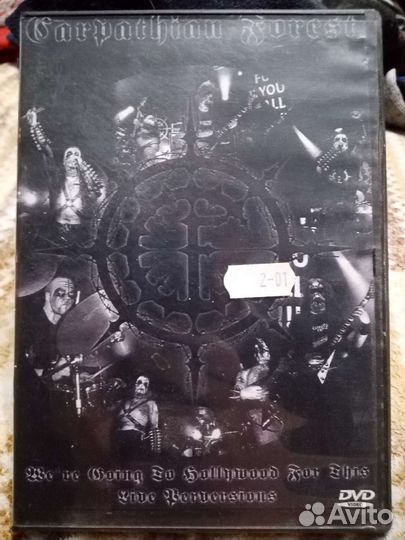 DVD диск Carpathian Forest & Accept